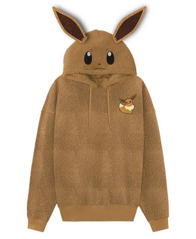 Pokemon Eevee Plush Cosplay Unisex Hoodie Exclusivité Games Zone